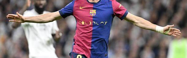 体育赛事-【人物】两分钟两球打哑皇马！高龄莱万仍是高效神锋